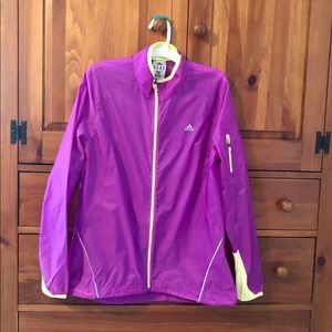 Adidas Lightweight Runner’s Windbreaker-sz Medium